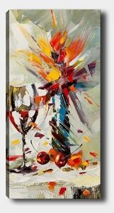 Tablou 483TNS2116, multicolor, panza, 30x80 cm