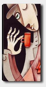 Tablou 483TNS1918, multicolor, panza, 30x80 cm