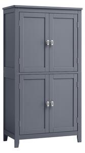 Dulap baie Vasagle Gri 60x30x110 cm