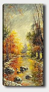 Tablou 451ERN1906, multicolor, panza, 50x120 cm