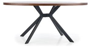 Masa LOCARNO, nuc/negru, 170x90x76 cm