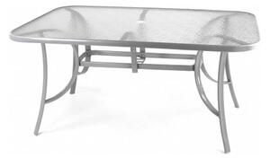 Masa MOSLER, sticla/metal, 150x90x72 cm