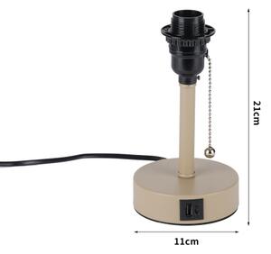 Brilagi - Lampă de masă TABLON cu port USB, 1xE27/25W/230V, bej