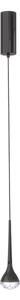 Lustră LED suspendată pe cablu CRIMA, Open Design OR84795, LED 7W, 230V, negru