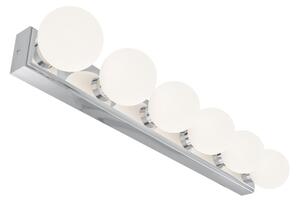Open Design OR85693 - Aplică de perete MERINO, 6xG9/8W/230V, 61 cm, IP44, crom lucios