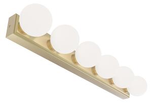 Open Design OR85686 - Aplica de perete MERINO 6xG9/8W/230V 61 cm IP44 alamă