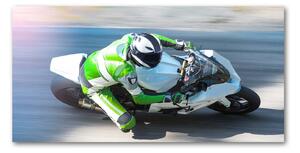 Imagine de sticlă cursă de motociclete