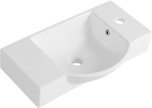 Sapho Small lavoar 55x32 cm clasică alb luciu 4077