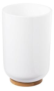 Aqualine Snow pahar pentru periuta de dinti alb 7579