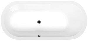 Polysan Astra cadă ovală 165x75 cm oval alb 35611