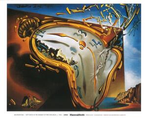 Imprimare de artă Soft Watch at the Moment of First Explosion, 1954, Salvador Dalí, (70 x 50 cm)