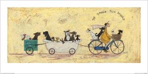 Imprimare de artă Sam Toft - The Doggie Taxi Service