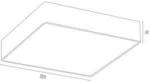 Argon Ontario plafon 4x15 W negru 1580