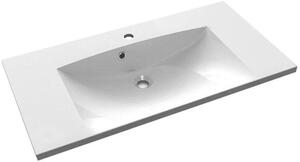 Sapho Maria lavoar 90x46 cm dreptunghiular mobilier alb luciu MA090