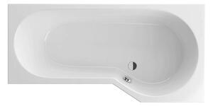 Excellent Be Spot cadă de colț 160x80 cm partea dreaptă alb WAEX.BSP16WH