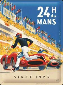Placă metalică 24h du Mans - Racing Poster, (30 x 40 cm)