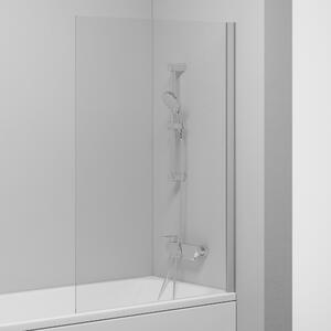Ravak Pivot paravan cadă 80 cm o piesă satin mat/sticlă transparentă 79840U00Z1