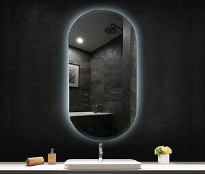 Oglindă Fluminia, Dali Ambient, 60x90 cm, cu iluminare LED și dezaburire