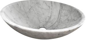 Sapho Blok lavoar 42x42 cm rotund de blat alb mat 2401-42