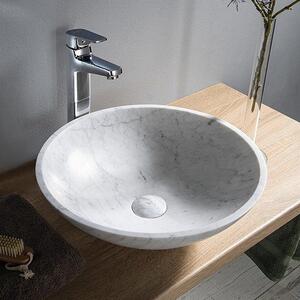 Sapho Blok lavoar 42x42 cm rotund de blat alb mat 2401-42