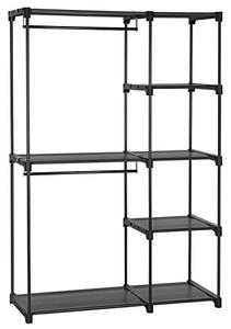 Dulap pentru haine, Songmics, Negru, 112x43x165 cm