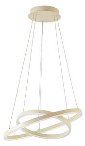 Lustră Pendul Arcchio, Albiona, reglabil, Bej, Camera de zi, Metal, Modern