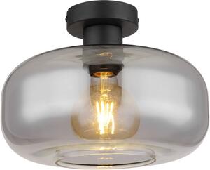 Globo Lighting Giuseppe lampă de tavan 1x40 W negru-fumuriu 15566D