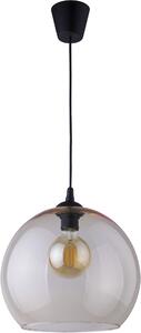 TK Lighting Cubus lampă suspendată 1x15 W negru-chihlimbar 2064