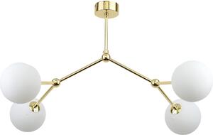 TK Lighting Fairy lampă de tavan 4x6 W alb-auriu 6470