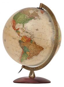 Glob pamantesc iluminat Antiquus, cartografie politica, 30 cm