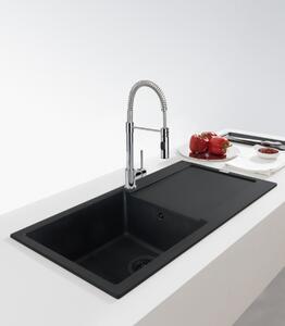 Franke Maris chiuvetă din granit 97x50 cm negru 114.0693.519