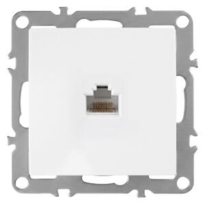 Priză RJ45 OSTE JNH010-S WHITE