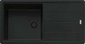 Franke Basis chiuvetă din granit 97x50 cm negru 114.0693.556