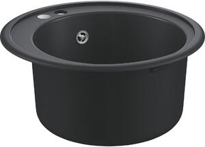 Grohe K200 chiuvetă din granit 51x51 cm negru 31656AP0