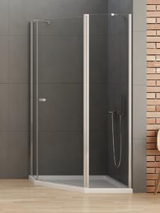 New Trendy New Soleo cabină de duș 100x80 cm crom luciu/sticlă transparentă K-0608