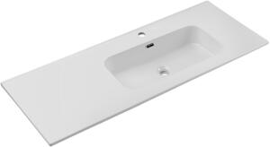 Comad Go 2 lavoar 121x46 cm dreptunghiular mobilier alb luciu GO 2 120CM R DP ( E-8095-120R )