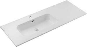 Comad Go 2 lavoar 121x46 cm dreptunghiular mobilier alb luciu GO 2 120CM L DP ( E-8095-120L )