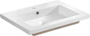 Comad Spirit lavoar 61x46 cm dreptunghiular mobilier alb luciu UM-8070 SPIRIT 60 DP