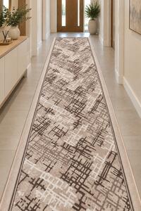 Traversa Model Print Zara 01319, Diverse Latimi, Beige 60 x 200, Dreptunghi