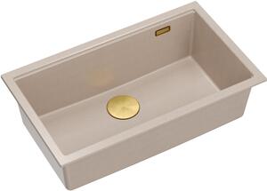 Quadron Logan chiuveta graniteq 76x45 cm bej HQD7644U2_PVDG1_U