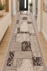 Traversa Model Print Zara 00744, Diverse Latimi, Beige 60 x 200, Dreptunghi