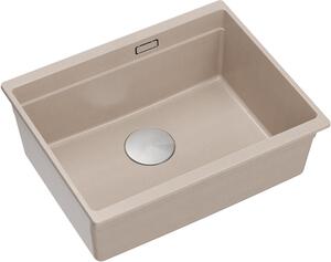 Quadron Logan chiuveta graniteq 56x45 cm bej HQJ6045U2_BS_U