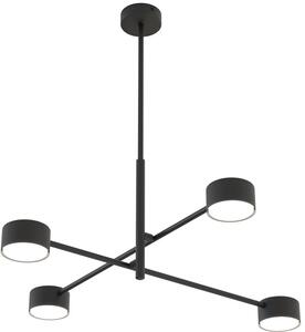 Emibig Natsu lampă de tavan 4x12 W negru 1444/4