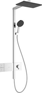 Hansgrohe Raindance Alive Q set de duș perete cu termostat cu duș de ploaie crom 24581000
