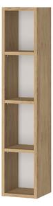 Cersanit Moduo construcția cadru 20x20.2x100 cm laterala pe perete stejar S1026-045