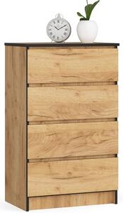 Comodă Keanu K60 4SZ (stejar craft). Promo -20%. 1152056