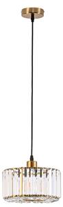 Light Prestige Vetro lampă suspendată 1x15 W auriu LP-2910/1P GD round