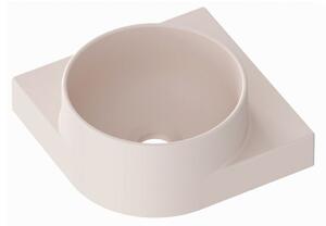 Ravak Yard lavoar 28x28 cm semicircular clasică mat XJX0G228000