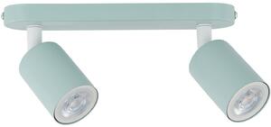 TK Lighting Livia lampă de tavan 2x10 W mentă 10235