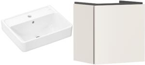 Set dulap Hansgrohe Xilesa E 54247780, lavoar Hansgrohe Xanuia Q 60131450